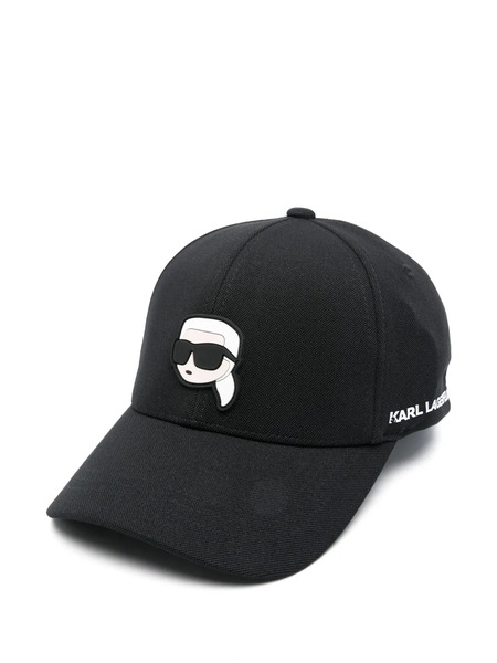  Karl Lagerfeld Ikon Karl Cap - Black 