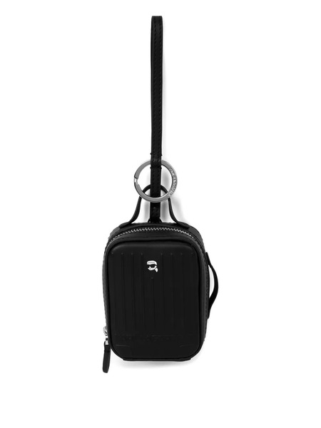  Karl Lagerfeld Ikon Suitcase Keychain - Black 