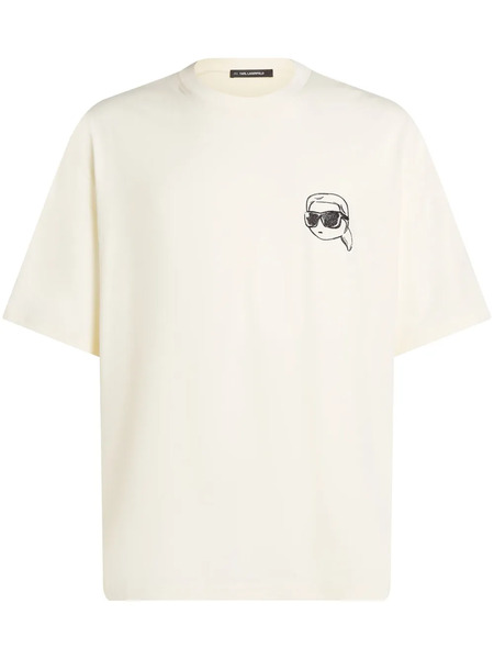  Karl Lagerfeld Ikon T-shirt - White 