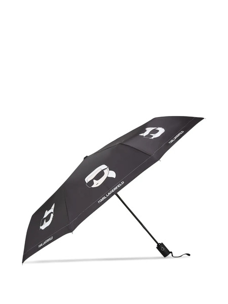  Karl Lagerfeld Ikon Umbrella - Black 