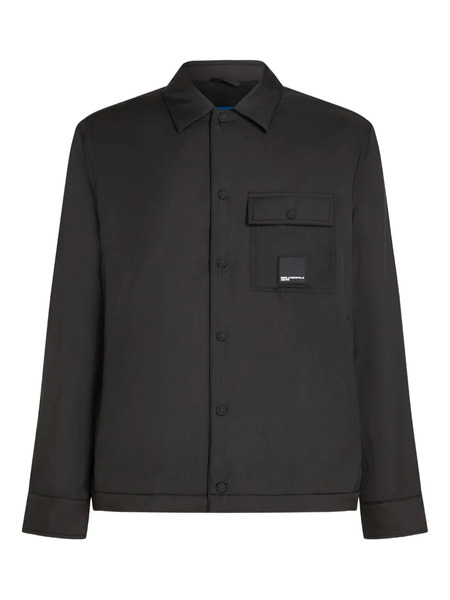  Karl Lagerfeld Jeans Button-fastening Jacket - Black 