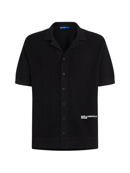  Karl Lagerfeld Jeans Buttoned Shirt - Black 