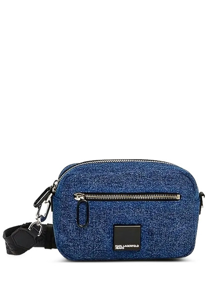  Karl Lagerfeld Jeans Denim Zip-fastening Mini Bag - Blue 