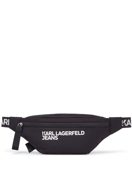 Karl Lagerfeld Jeans Essential Belt Bag - Black 