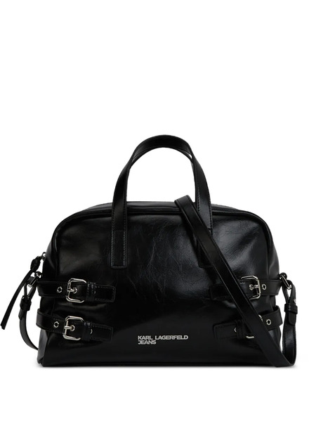  Karl Lagerfeld Jeans Faux-leather Tote Bag - Black 