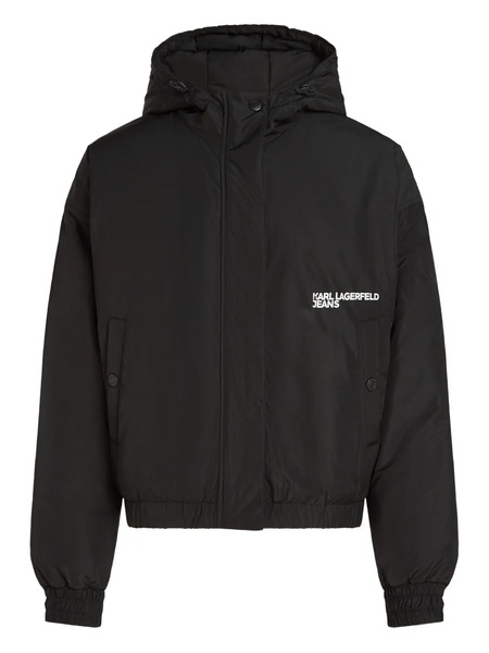  Karl Lagerfeld Jeans Hooded Jacket - Black 
