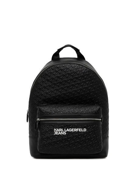  Karl Lagerfeld Jeans Logo-embossed Backpack - Black 