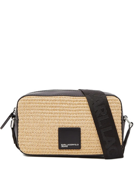  Karl Lagerfeld Jeans Logo-patch Cross Body Bag - Neutrals 