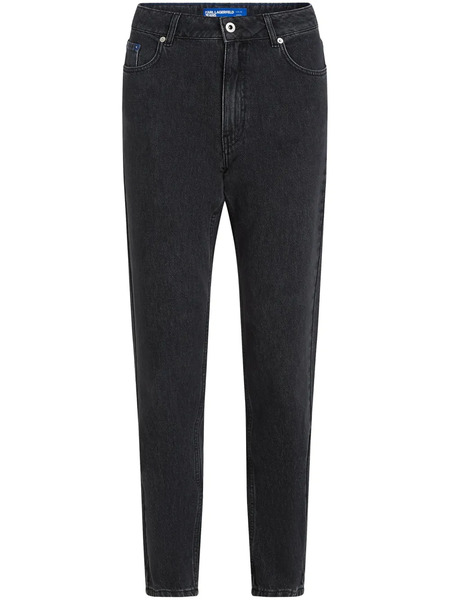  Karl Lagerfeld Jeans Logo-patch Jeans - Black 