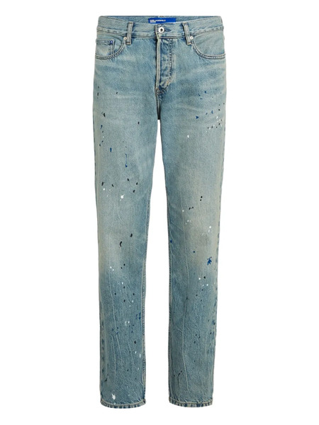  Karl Lagerfeld Jeans Logo-patch Jeans - Blue 