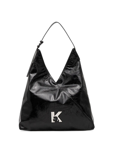  Karl Lagerfeld Jeans Logo-plaque Shoulder Bag - Black 