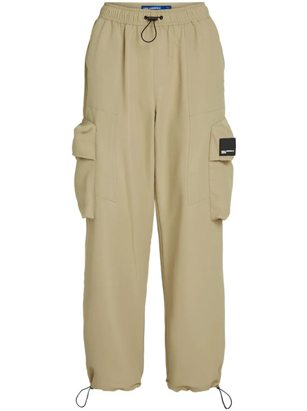  Karl Lagerfeld Jeans Straight-leg Cargo Trousers - Neutrals 