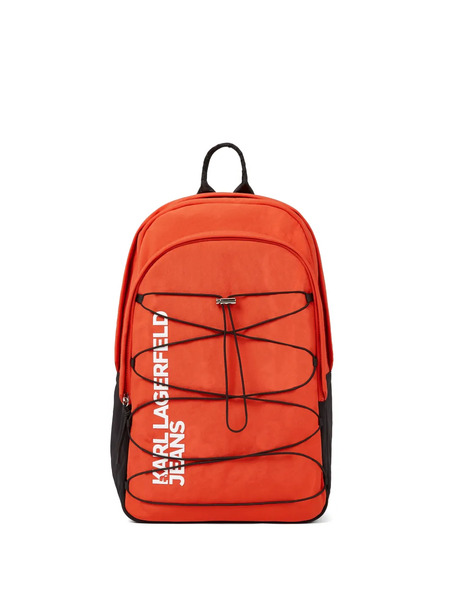  Karl Lagerfeld Jeans String Utility Backpack - Orange 