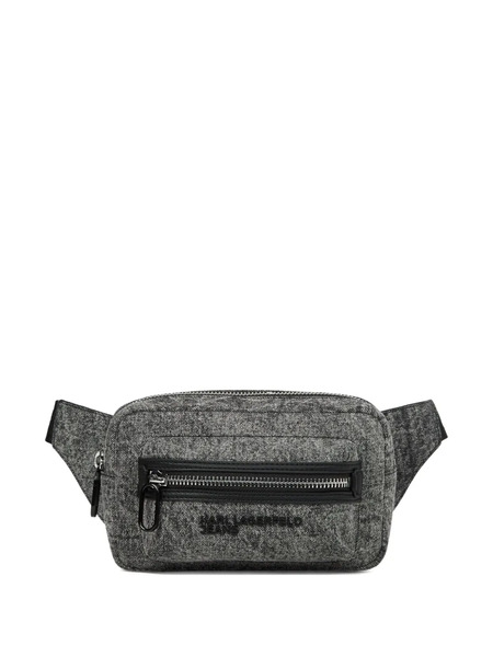  Karl Lagerfeld Jeans Washed-denim Belt Bag - Grey 