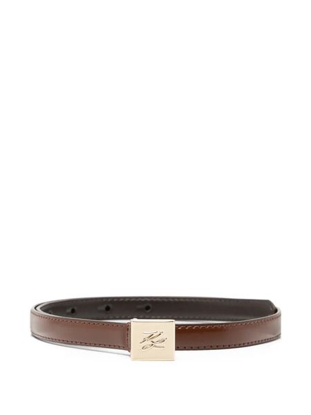  Karl Lagerfeld Kautograpgh Belt - Brown 