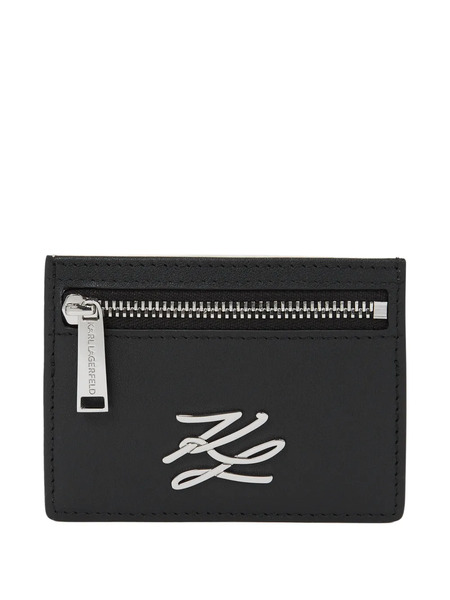  Karl Lagerfeld K/autograph Card Holder - Black 