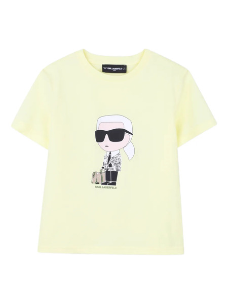  Karl Lagerfeld Kids Graphic T-shirt - Yellow 