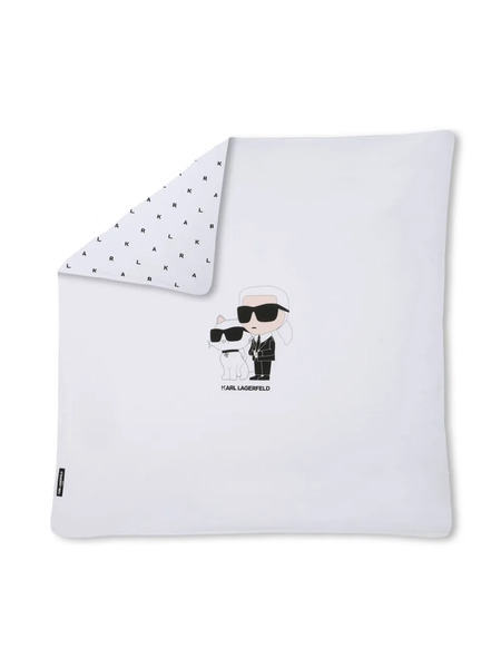  Karl Lagerfeld Kids Ikonik Karl Blanket - White 