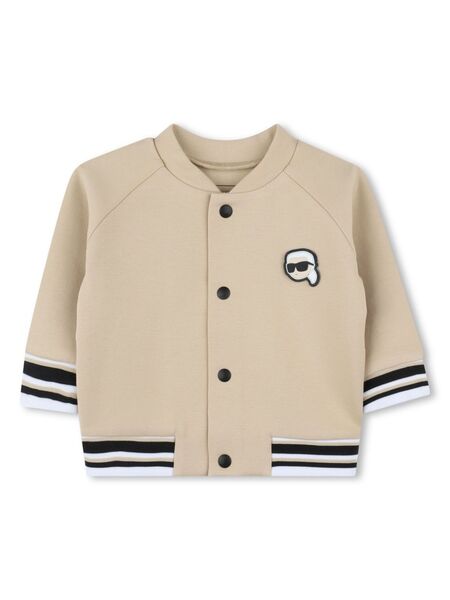  Karl Lagerfeld Kids Ikonik Karl-print Tracksuit (set Of Three) - Neutrals 