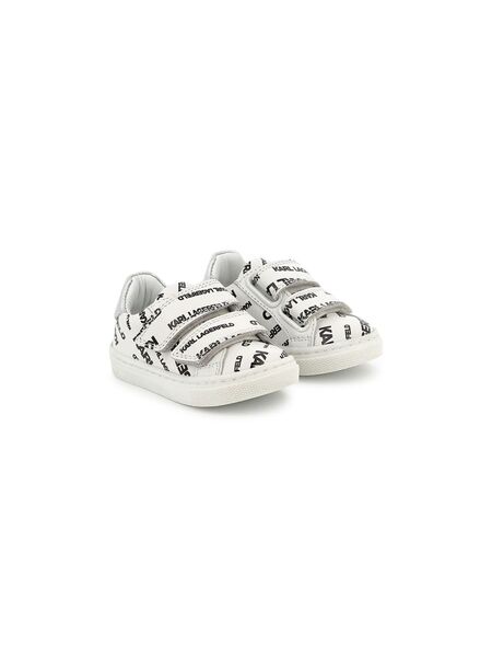  Karl Lagerfeld Kids Logo-print Sneakers - White 
