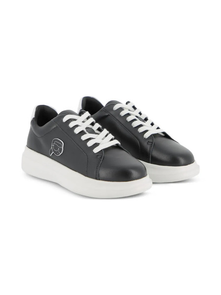  Karl Lagerfeld Kids Logo Sneakers - Black 