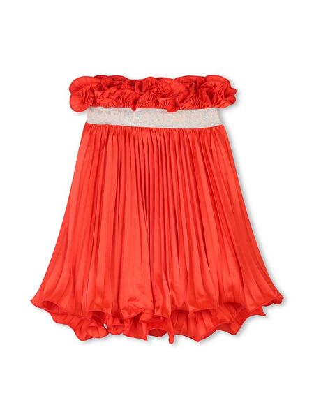  Karl Lagerfeld Kids Pleated Skirt - Orange 