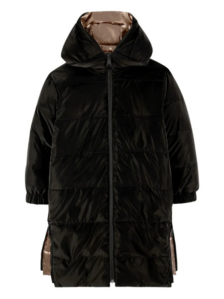  Karl Lagerfeld Kids Reversible Padded Coat - Black 