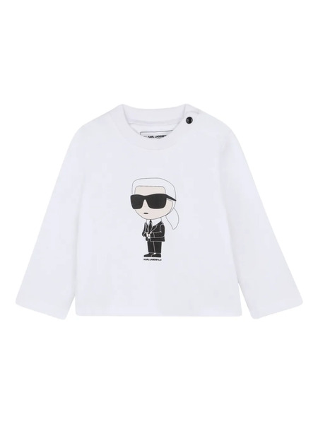  Karl Lagerfeld Kids Zip-up Bomber Jacket Set - Black 
