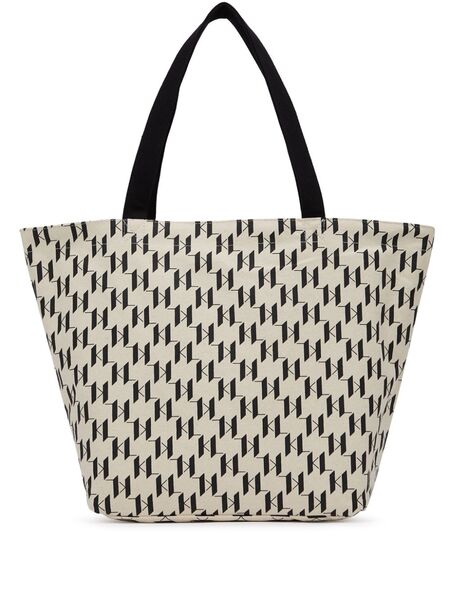  Karl Lagerfeld K/quote Reversible Tote Bag - Black 
