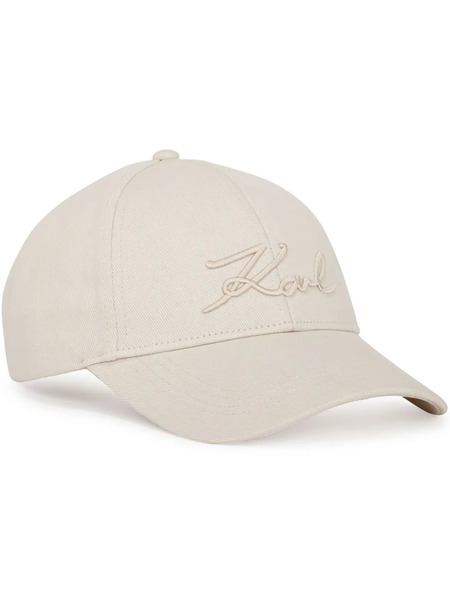  Karl Lagerfeld K/signature Baseball Cap - Neutrals 