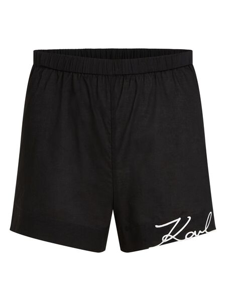  Karl Lagerfeld K/signature Beach Shorts - Black 
