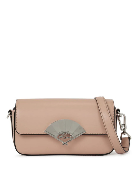  Karl Lagerfeld K/signature Fan Cross Body Bag - Neutrals 