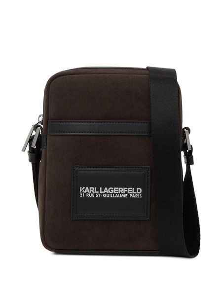  Karl Lagerfeld K/traveller Messenger Bag - Brown 