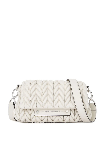  Karl Lagerfeld K/weave Crossbody Bag - Neutrals 