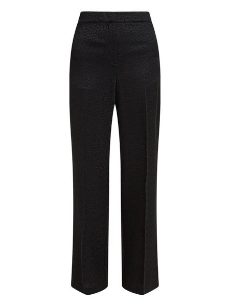  Karl Lagerfeld Logo Jacquard Trousers - Black 
