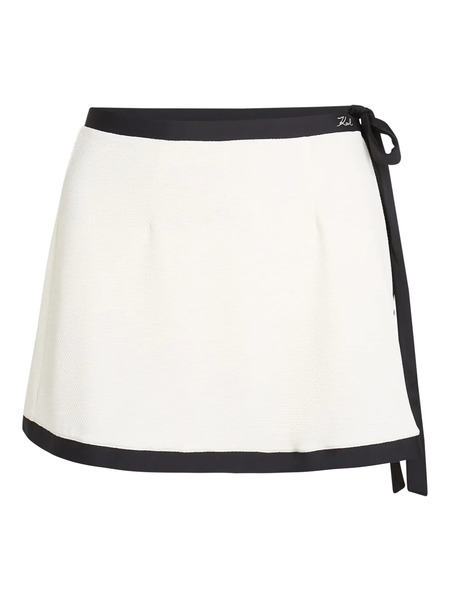  Karl Lagerfeld Logo Pareo - White 