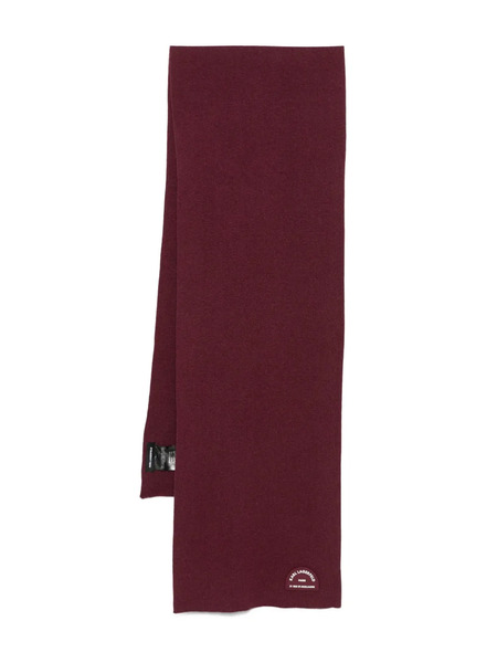  Karl Lagerfeld Logo-patch Scarf - Red 