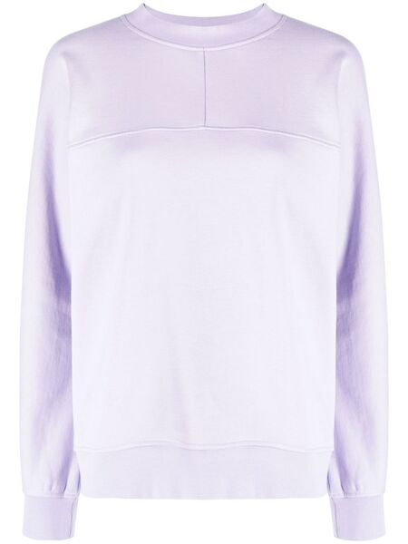 Karl Lagerfeld Logo-print Crew Neck Sweatshirt - Purple 