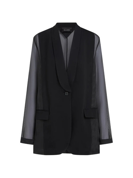  Karl Lagerfeld Long-sleeve Blazer - Black 