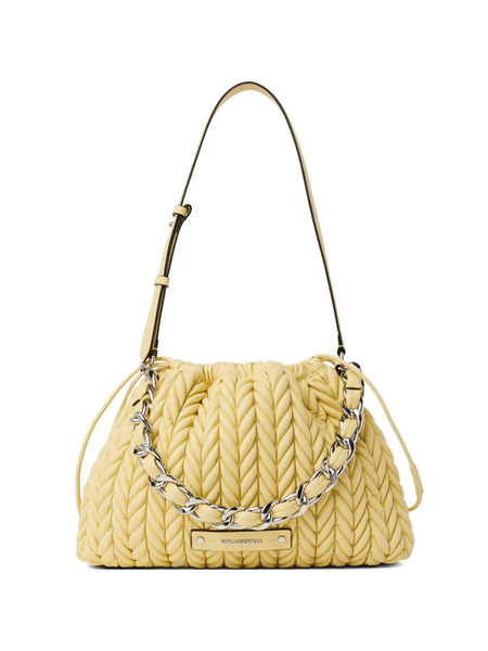  Karl Lagerfeld Medium K/weave Shoulder Bag - Yellow 