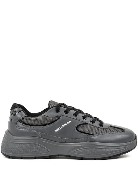  Karl Lagerfeld Mesh-panelled Chunky Sneakers - Grey 