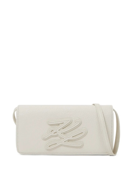  Karl Lagerfeld Mini K/autograph Cross Body Bag - Neutrals 