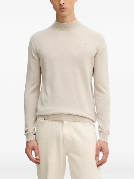  Karl Lagerfeld Mock-neck Sweater - Neutrals 