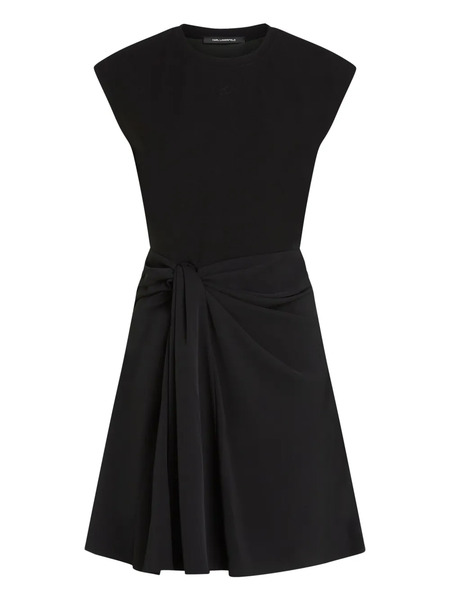  Karl Lagerfeld Panelled Dress - Black 