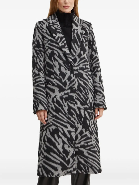  Karl Lagerfeld Patterned Coat - Grey 