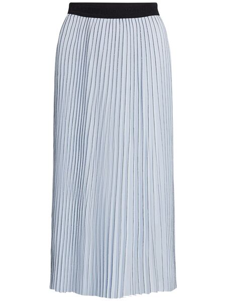  Karl Lagerfeld Pleated Midi Skirt - Blue 