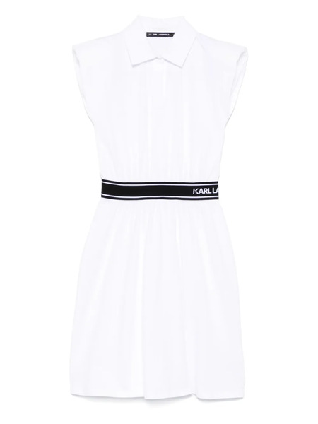  Karl Lagerfeld Polo Mini Dress - White 