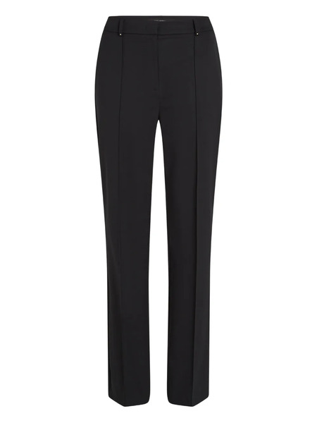  Karl Lagerfeld Pressed-crease Trousers - Black 