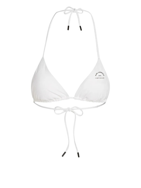  Karl Lagerfeld Rue St-guillaume Bikini Top - White 
