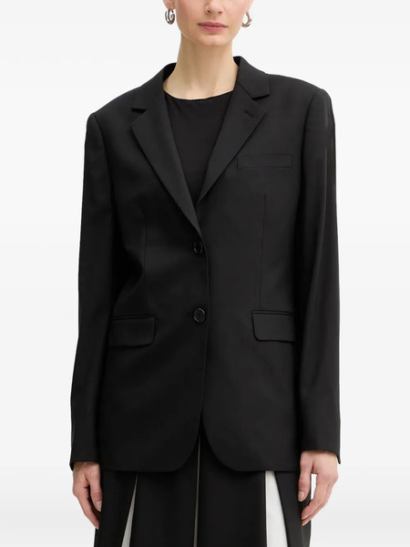  Karl Lagerfeld Single-breasted Blazer - Black 